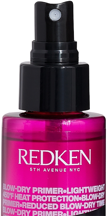 Express-Primer-Spray für schnelles Föhnen mit Hitzeschutz - Redken Quick Blowout — Bild N2