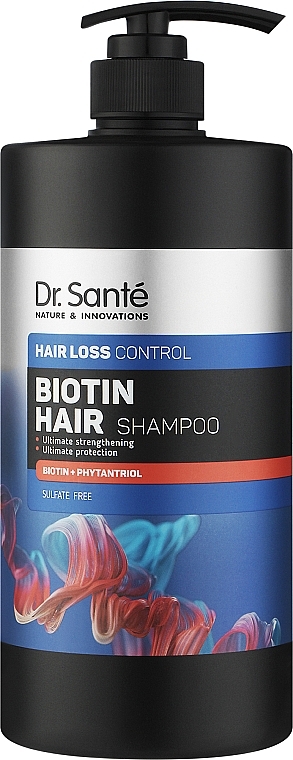 Haarshampoo mit Biotin - Dr.Sante Biotin Hair Loss Control — Bild N1