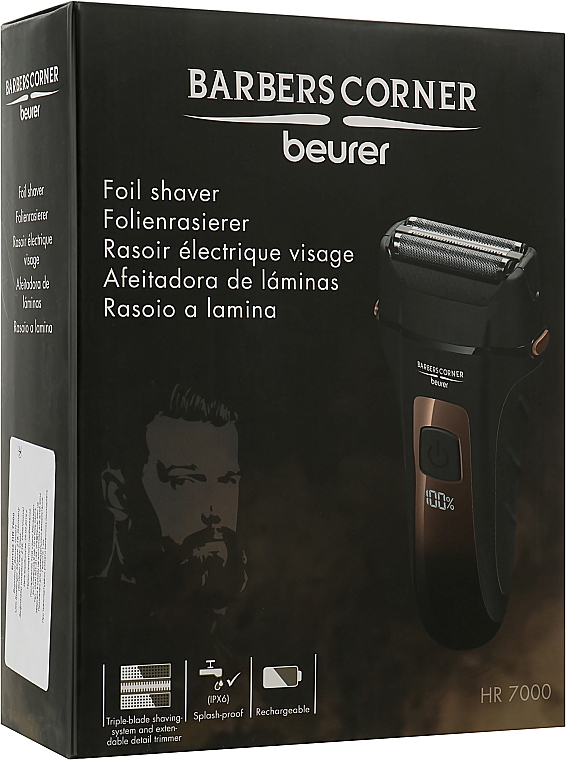 Bartrasierer HR 7000 - Beurer Aparador Barba — Bild N10