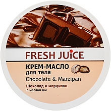 Düfte, Parfümerie und Kosmetik Körpercreme mit Schokolade und Marzipan - Fresh Juice Chocolate & Marzipan