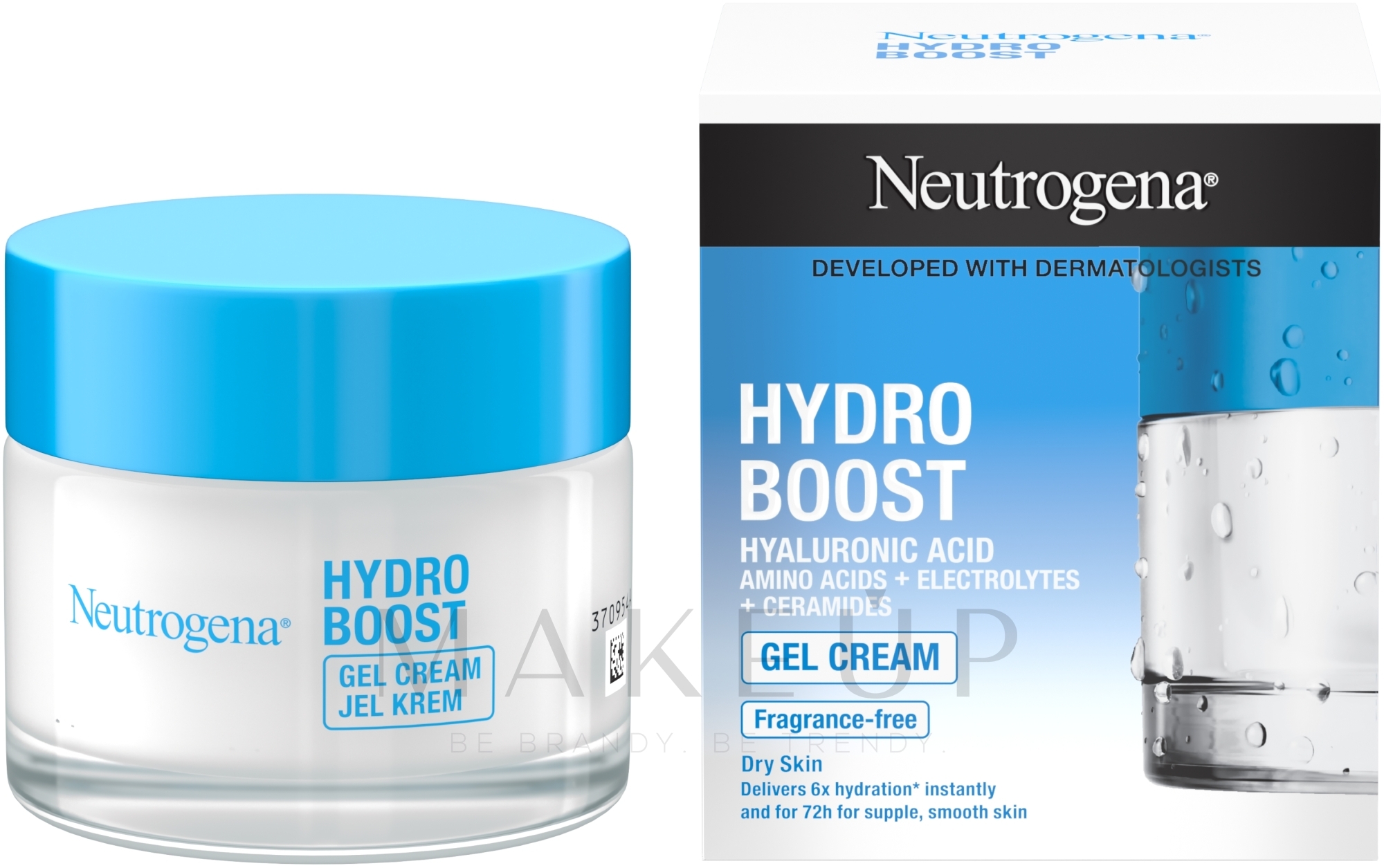 Regenerierendes Gelcreme für die Nacht - Neutrogena Hydro Boost Gel Cream Moisturiser — Bild 50 ml