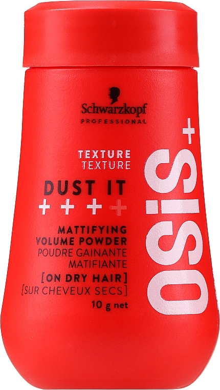 Mattierendes Haarpuder - Schwarzkopf Professional Osis+ Dust It Mattifying Powder  — Foto N1