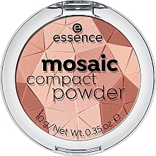 Düfte, Parfümerie und Kosmetik Kompaktes Mosaik-Puder für Gesicht - Essence Mosaic Compact Powder
