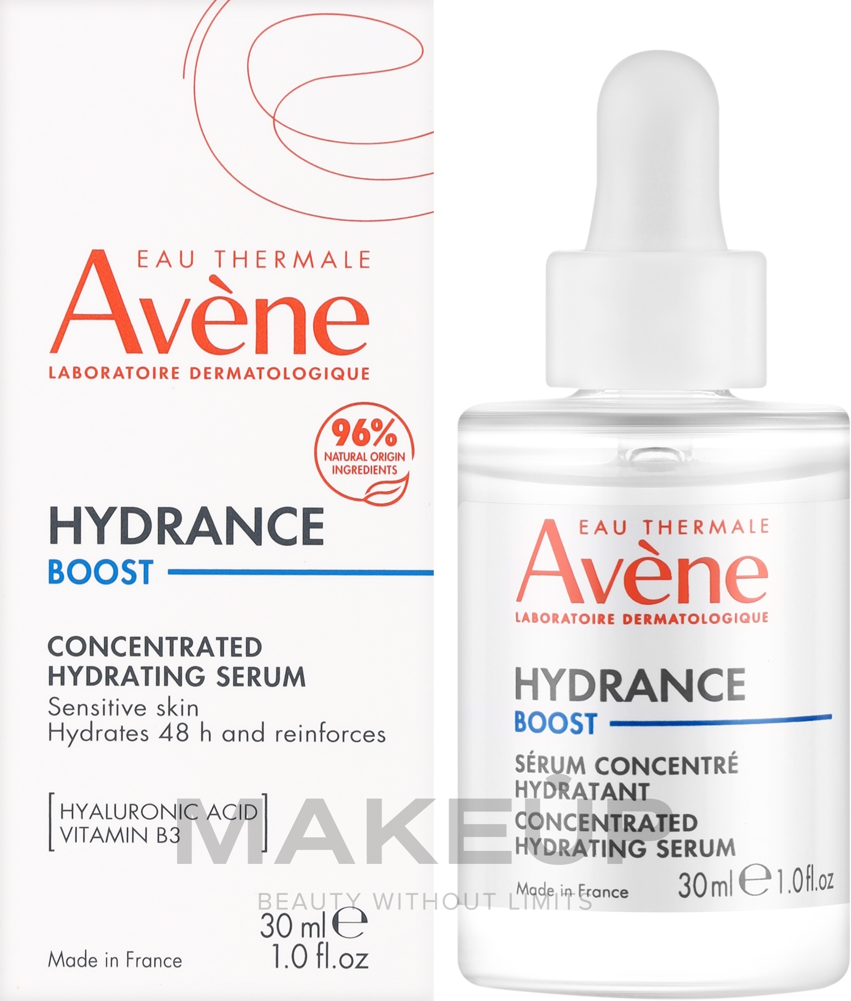 Gesichtsserum-Konzentrat - Avene Hydrance Boost — Bild 30 ml