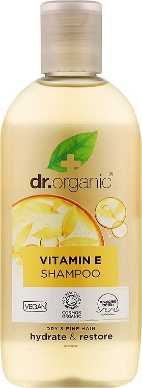 Haarshampoo mit Vitamin E - Dr. Organic Bioactive Haircare Vitamin E Shampoo — Bild N1