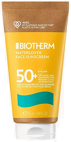 Sonnenschutzcreme für das Gesicht - Biotherm Waterlover Face Sunscreen SPF50 — Bild N1