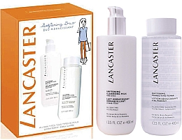 Düfte, Parfümerie und Kosmetik Set - Lancaster Comforting Duo Cleansing Softening Set (milk/400ml + toner/400ml)