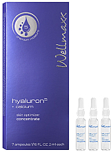 Düfte, Parfümerie und Kosmetik Hautoptimierungskonzentrat für das Gesicht mit Calcium - Wellmaxx Hyaluron? + Calcium Skin Optimizer Concentrate
