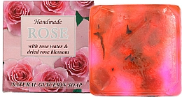 Düfte, Parfümerie und Kosmetik Handgemachte Glycerinseife Rose - Aroma Essence Natural Glycerin Soap Rose