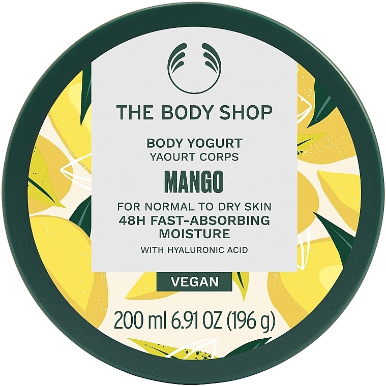 Körperjoghurt für normale bis trockene Haut mit Mangosaft - The Body Shop Mango Body Yoghurt — Bild N1