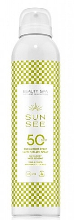 Sonnenschutz-Körperspray mit SPF 50+ - Beauty Spa Sun See Spray SPf 50+ — Bild N1