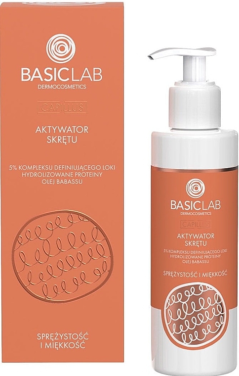 Locken-Aktivator - BasicLab Dermocosmetics Capillus  — Bild N1