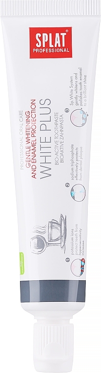 Aufhellende Zahnpasta Professional White Plus - SPLAT