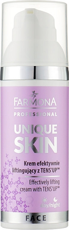 Effektive Lifting-Creme für alle Hauttypen - Farmona Professional Unique Skin Effectively Lifting Cream With TENS'UP — Bild N1