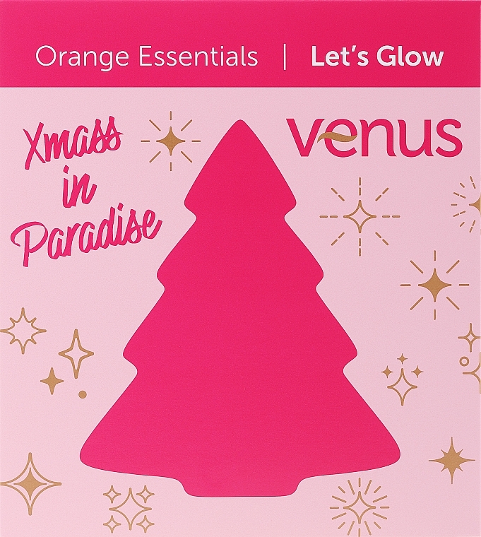 Set - Venus Xmas in Paradise (Körperlotion 300ml + Duschgel 200 ml) — Bild N1