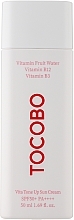 Düfte, Parfümerie und Kosmetik Getönte Sonnenschutzcreme - Tocobo Vita Tone Up Sun Cream SPF50+ PA++++
