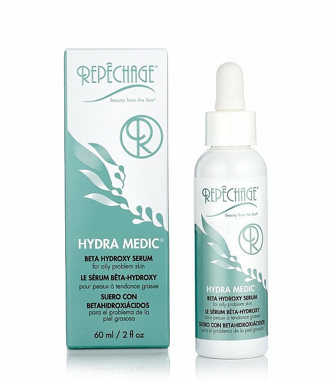 Gesichtsserum für die Nacht mit Algenextrakt - Repechage Hydra Medic Beta Hydroxy Serum — Bild N1