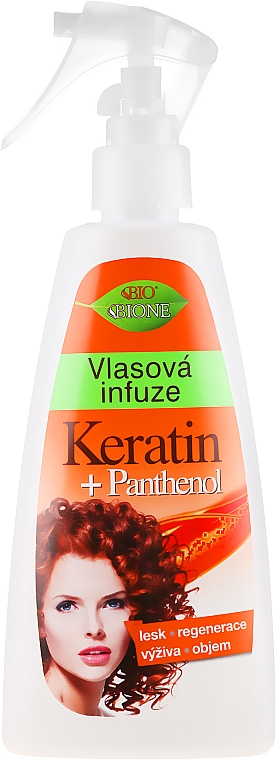Haarspray mit Panthenol und Keratin - Bione Cosmetics Keratin + Panthenol Hair Infusion — Bild N1