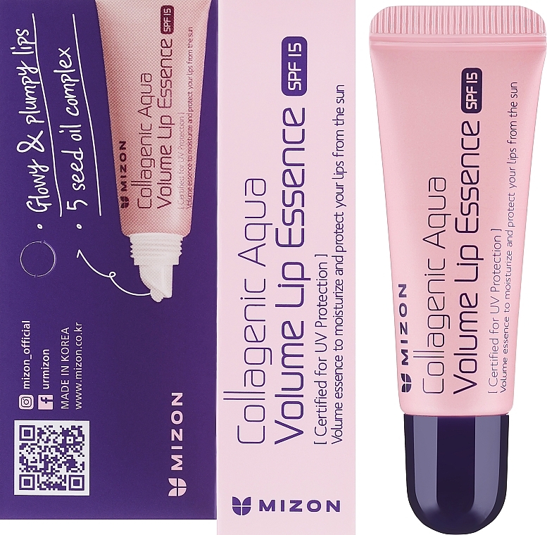 Lippenbalsam für mehr Volumen - Mizon Collagenic Aqua Volume Lip Essence — Bild N2