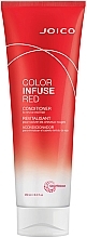 Revitalisierender und pflegender Tönungs-Conditioner für rot gefärbte Haare mit Peptidkomplex - Joico Color Infuse Red Conditioner — Bild N1