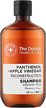 Regenerierendes Shampoo mit Panthenol und Apfelessig - Domashniy Doktor — Bild N1