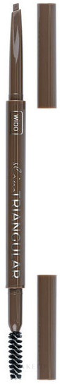 Automatischer Augenbrauenstift mit Bürste - Wibo Slim Triangular Eyebrow Pencil — Bild 01 - Soft Brown