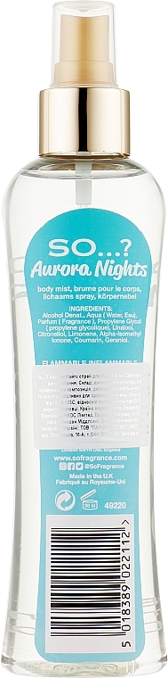 Körperspray - So…? Aurora Nights Body Mist — Bild N1