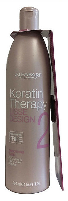 Haarglättungsfluid mit Keratin - Alfaparf Lisse Design Keratin Smoothing Fluid