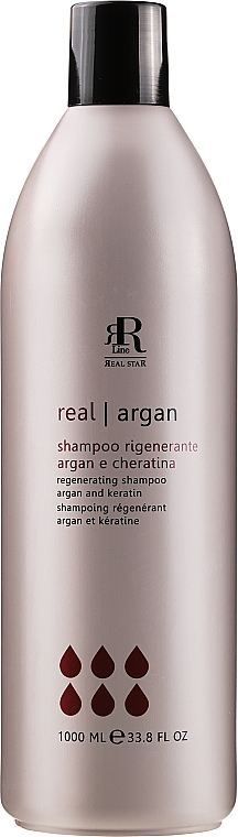 Shampoo mit Arganöl und Keratin - RR Line Argan Star Shampoo — Bild N1