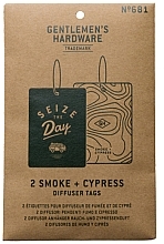 Auto-Lufterfrischer Rauch und Zypresse - Gentlemen's Hardware Car Diffuser Smoke & Cypress — Bild N1