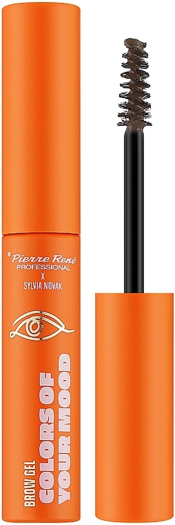 Braunes Augenbrauengel - Pierre Rene Brow Gel Colors Of Your Mood  — Bild N1