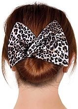 Dutt-Haarband Leopard - W7 Twist 'N' Twirl Bun Shaper Leopard  — Bild N2