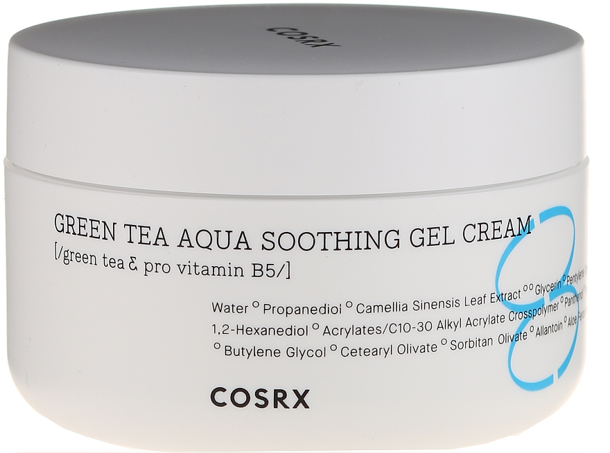 Beruhigende Gelcreme für das Gesicht mit grünem Tee - Cosrx Hydrium Green Tea Aqua Soothing Gel Cream — Bild N3
