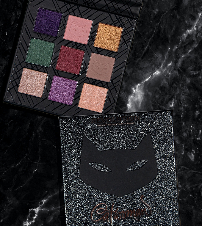 Lidschatten-Palette - Makeup Revolution X DC Catwoman Shadow Palette Jewel Thief — Bild N6