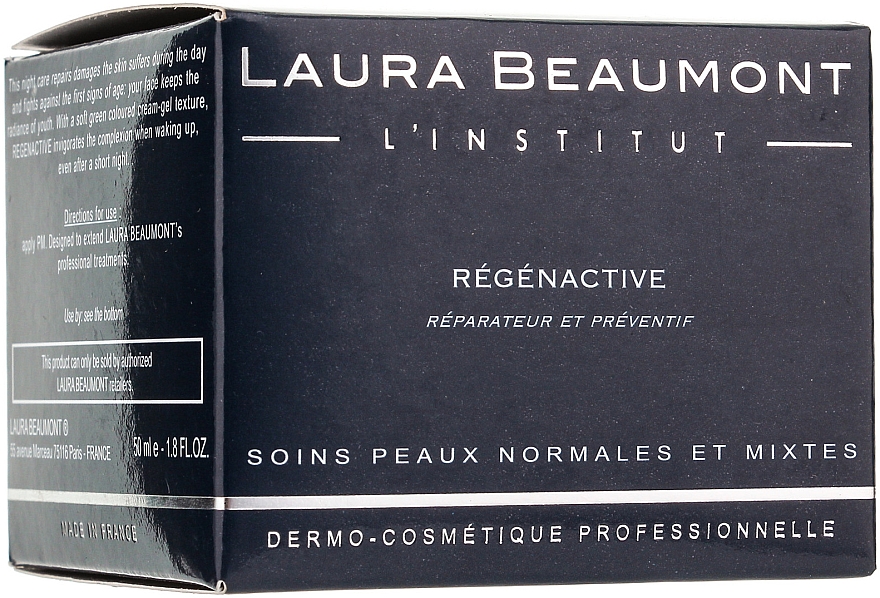 Regenerierende Nachtcreme für normale und Mischhaut - Laura Beaumont Regenactive Night Care