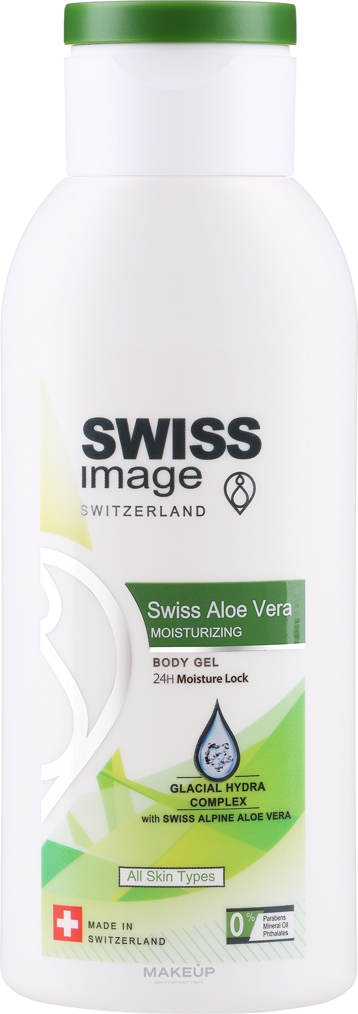 Feuchtigkeitsspendendes Gel für Hände und Körper mit Aloe Vera - Swiss Image Aloe Vera Hand & Body Moisturizing Gel — Bild 250 ml