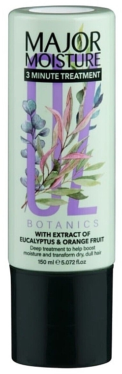 Feuchtigkeitsspendende Haarspülung  - Xpel Marketing Ltd Oz Botanics Major Moisture 3 Minute Treatment With Extract Of Eucalyptus & Orange Fruit — Bild N1