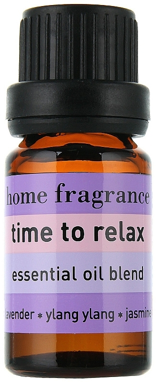 Entspannende Ölmischung mit Lavendel, Ylang-Ylang und Jasmin - Apivita Aromatherapy Essential Oil Time to Relax  — Bild N2