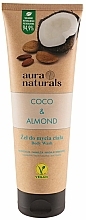 Düfte, Parfümerie und Kosmetik Feuchtigkeitsspendendes Duschgel mit Kokosnuss und Mandel - Aura Naturals Coco & Almond Body Wash