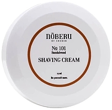 Rasiercreme mit Sandelholz - Noberu Of Sweden Sandalwood Shaving Cream — Bild N3