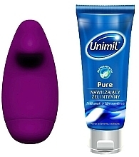 Düfte, Parfümerie und Kosmetik Set - Unimil Set (Vibrator + Gleitmittel 80ml) 