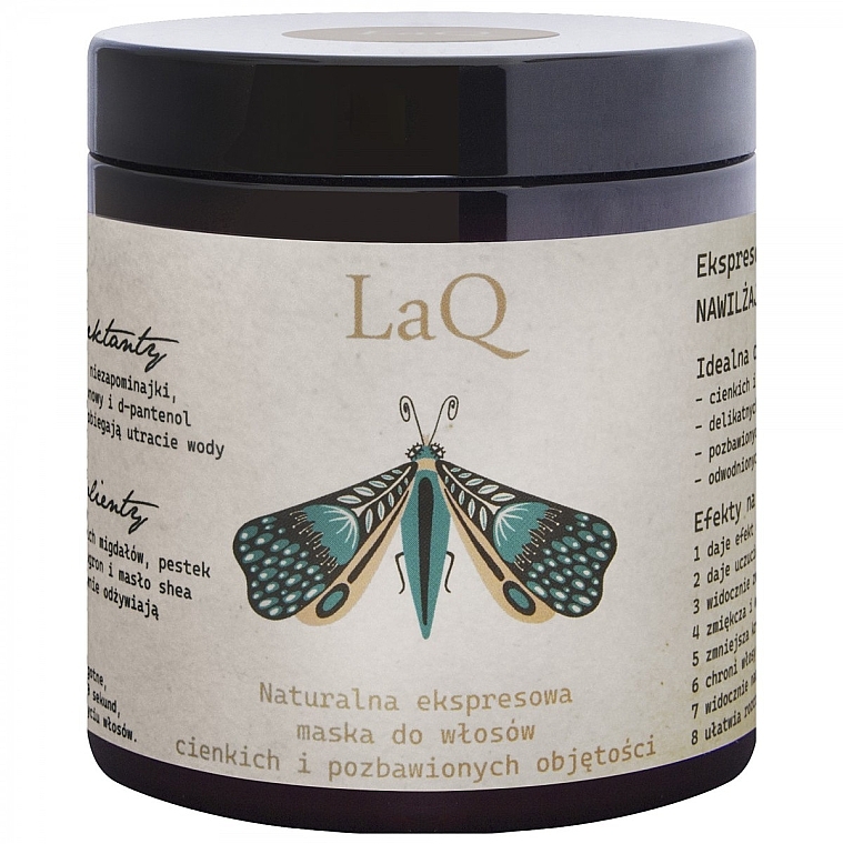 Feuchtigkeitsspendende und pflegende Haarmaske - LaQ Hair Mask 8in1 — Bild N1