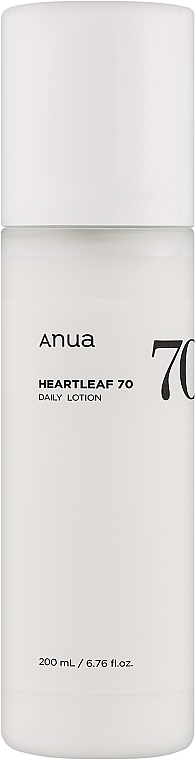 Nährende Gesichtslotion - Anua Heartleaf 70% Daily Relief Lotion — Bild N1