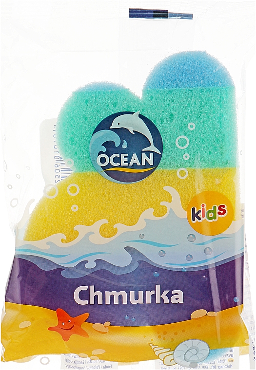 Badeschwamm für Kinder Chmurka bunt - Ocean — Bild N1