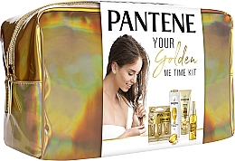 Haarpflegeset 5 St. - Pantene Your Golden Me Time Kit  — Bild N2