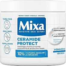 Düfte, Parfümerie und Kosmetik Feuchtigkeitsspendende Körpercreme - Mixa Ceramide Protect Moisturizing & Protective Cream
