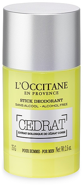 Deostick - L'Occitane Cedrat Stick Deodorant — Bild N1