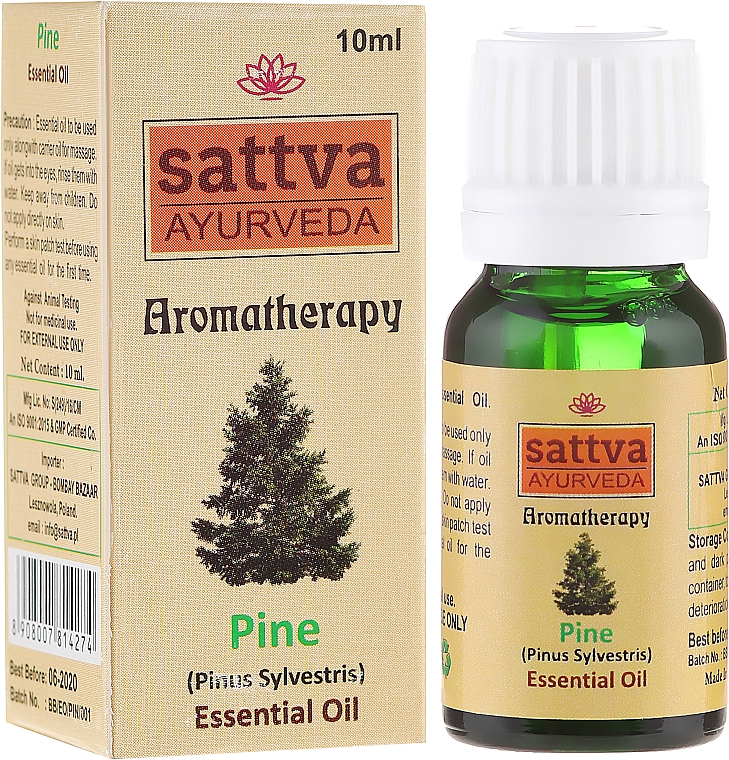 Ätherisches Öl Latschenkiefer - Sattva Ayurveda Pine Essential Oil — Bild N1
