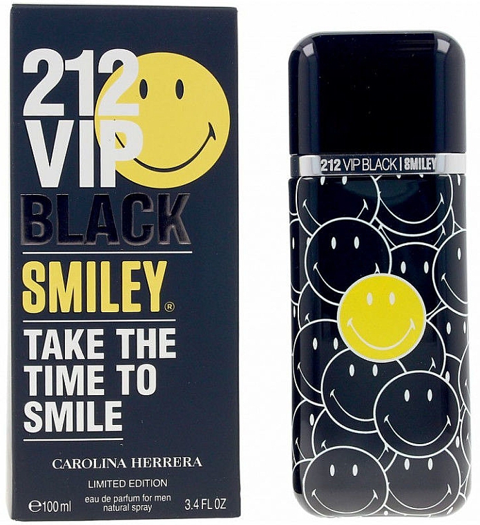 Carolina Herrera 212 VIP Black Smiley - Eau de Parfum — Bild N2