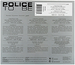 Police To Be Men - Duftset (Eau de Toilette 40ml + Duschgel 100ml) — Bild N4